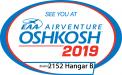 EAA AirVenture 2019 logo with ARRL Booth#